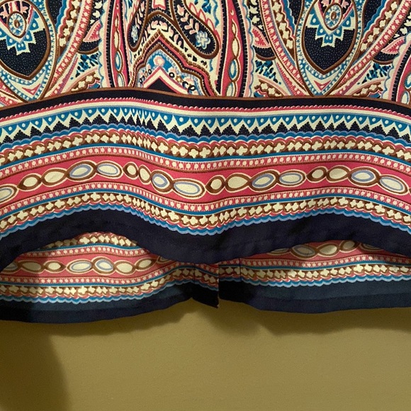 Women’s Ava Christine Button Back Tunic Top Blouse Size Medium - Picture 4 of 9